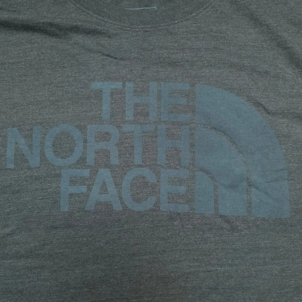 The North Face Mens XXL Charcoal Grey Logo Graphic Short Sleeve T-Shirt